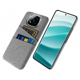 Deksel Xiaomi Redmi Note 14 Pro Plus 5g Kortholder I Stoff