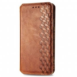 Folio Deksel Til Xiaomi Redmi Note 14 Pro Plus 5g Frise Med Semsket Skinn