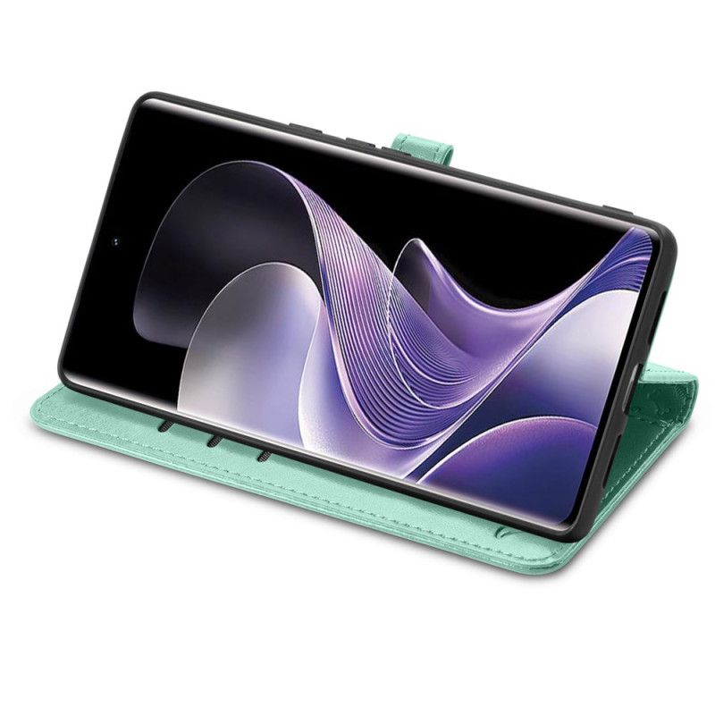 Folio Deksel Xiaomi Redmi Note 14 Pro Plus 5g Animerte Dyr Beskyttelse Deksel