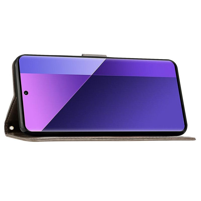 Folio Deksel Xiaomi Redmi Note 14 Pro Plus 5g Blomsterprint