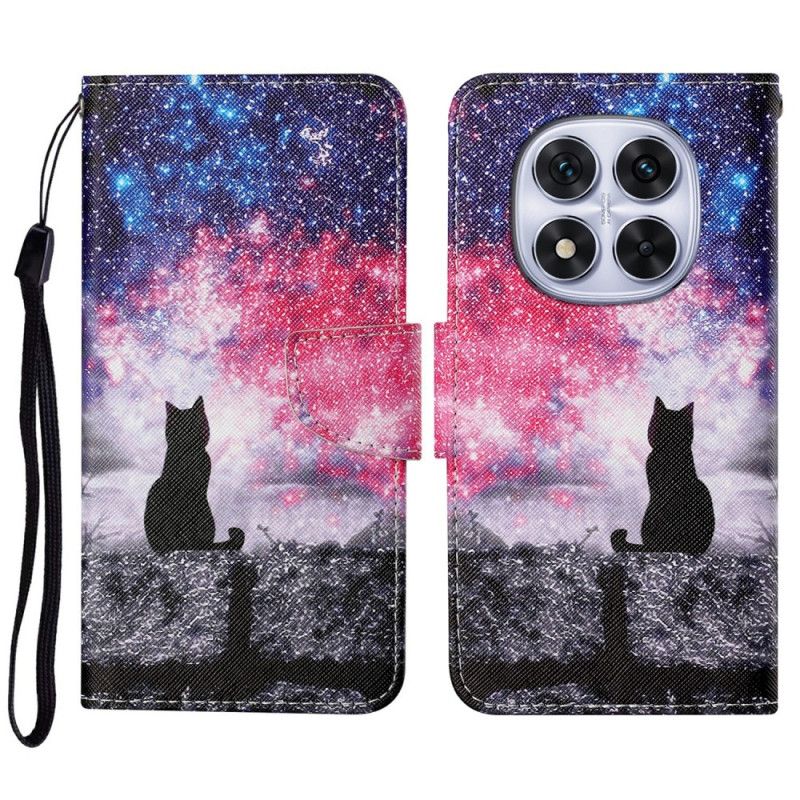 Folio Deksel Xiaomi Redmi Note 14 Pro Plus 5g Galaksekatt