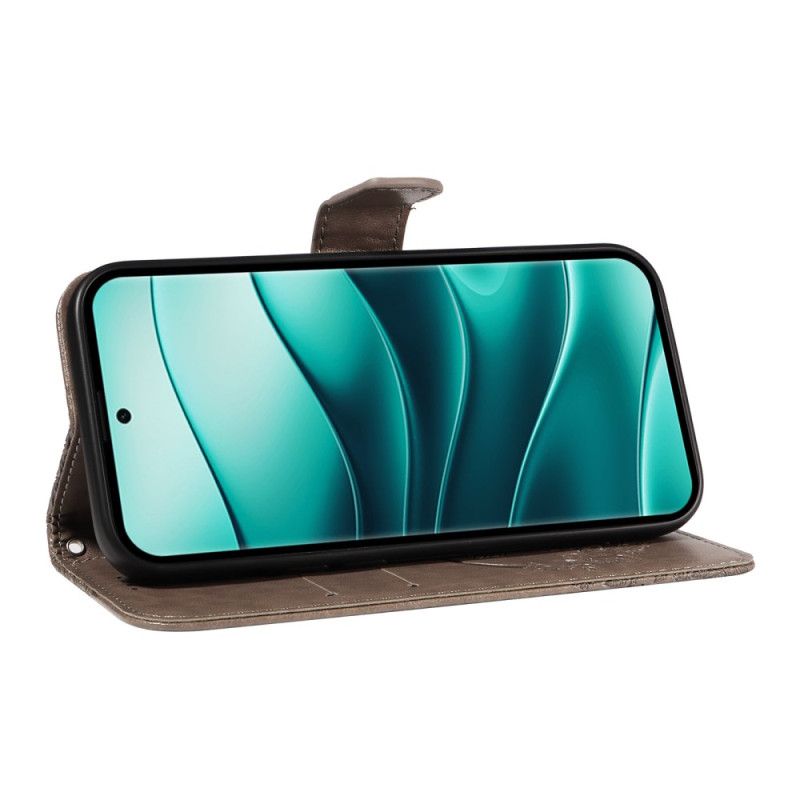 Folio Deksel Xiaomi Redmi Note 14 Pro Plus 5g Grafisk Sommerfugl