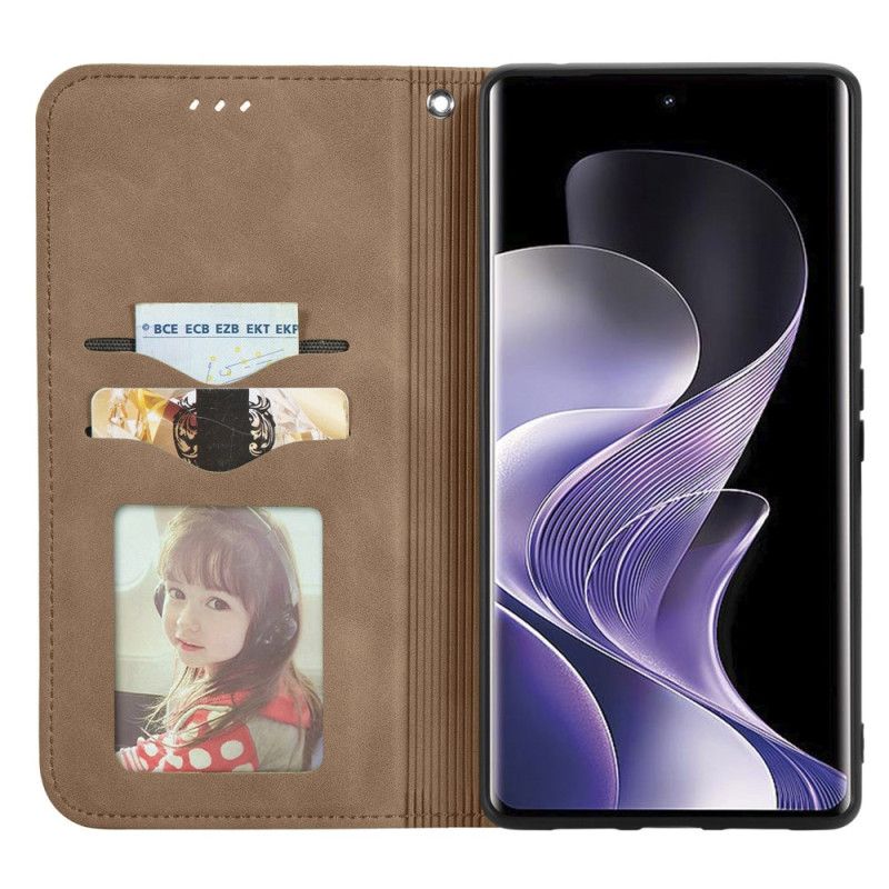 Folio Deksel Xiaomi Redmi Note 14 Pro Plus 5g Skinneffekt