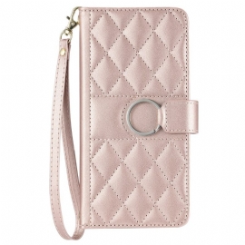 Folio Deksel Xiaomi Redmi Note 14 Pro Plus 5g Vattert Med Stropp Og Skulderstropp