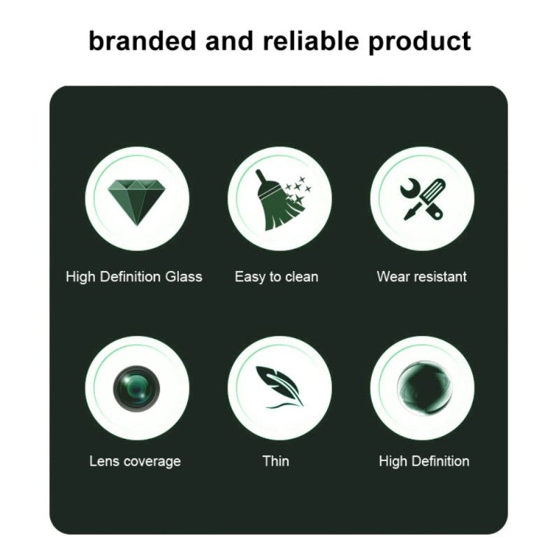 Herdet Glasslinsebeskytter For Xiaomi Redmi Note 14 Pro Plus 5g