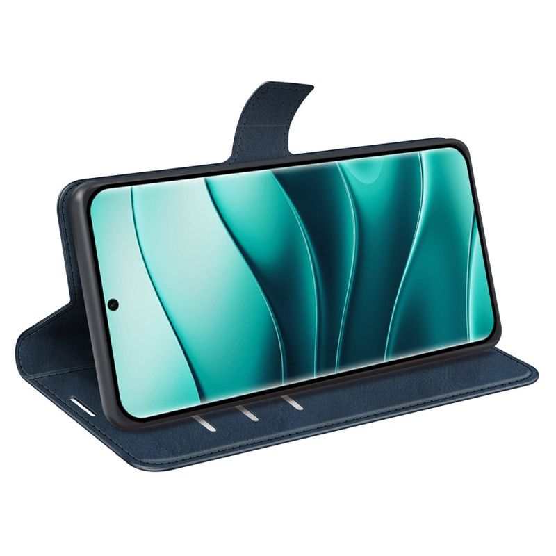 Lærdeksel Folio Deksel Xiaomi Redmi Note 14 Pro Plus 5g Lærstil