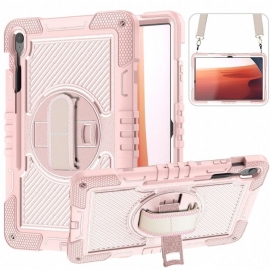 Deksel Til Samsung Galaxy Tab S10 Fe Plus Stativ Og Skulderstropp