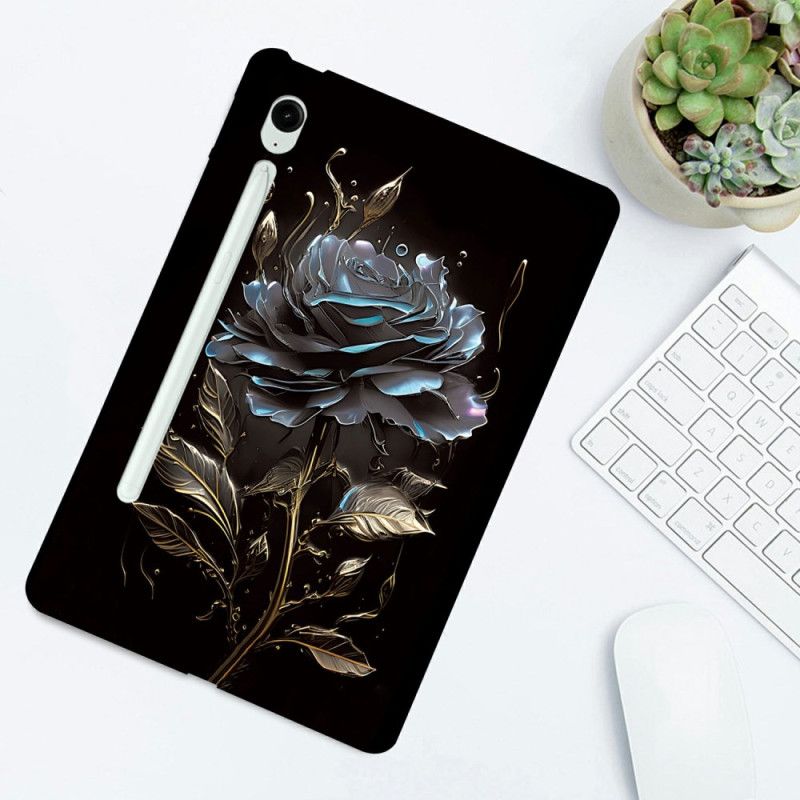 Deksel Til Samsung Galaxy Tab S10 Fe Plus Svart Rose