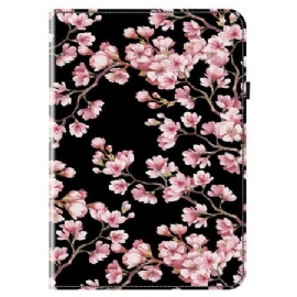 Etui Samsung Galaxy Tab S10 Fe Plus Plommeblomster Beskyttelse Deksel