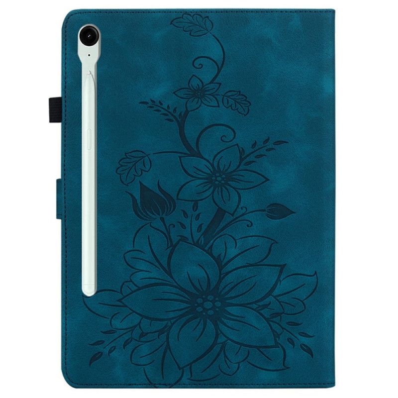 Folio Deksel Samsung Galaxy Tab S10 Fe Plus Fleur-de-lis