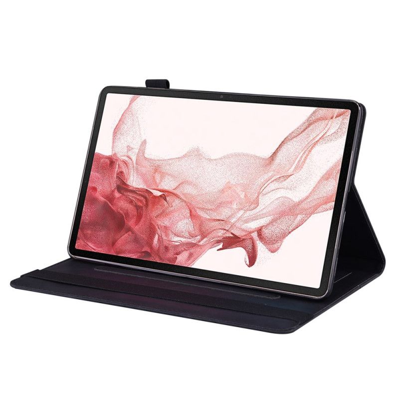 Folio Deksel Samsung Galaxy Tab S10 Fe Plus Forretningsstil