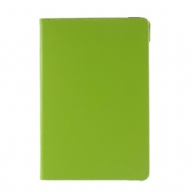 Folio Deksel Til Samsung Galaxy Tab S10 Fe Plus Roterende Litchi-imitasjonsskinn