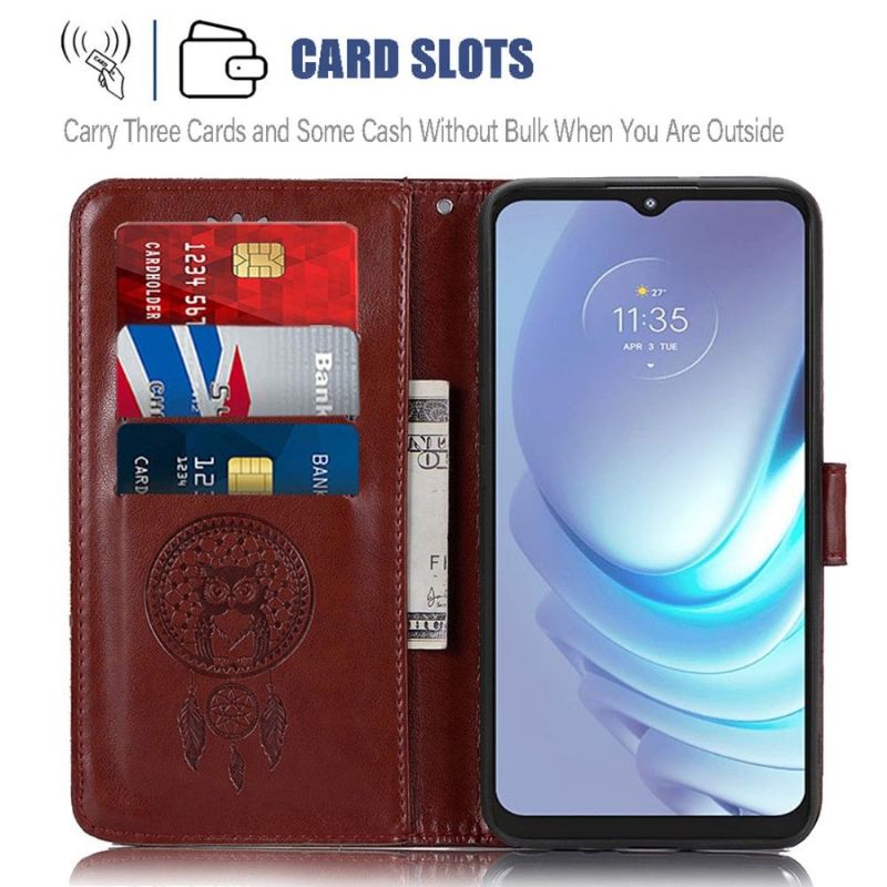 Folio Deksel Til Motorola Moto G50 Drømmefangerugle