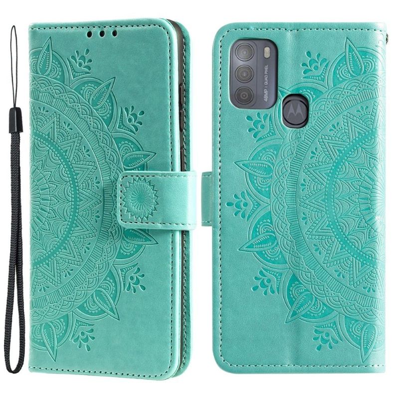 Lærdeksel Til Motorola Moto G50 Sol Mandala