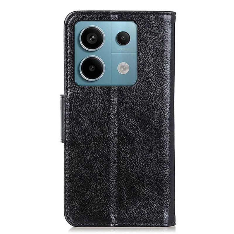 Folio Deksel Poco X6 5g Splitt Nappa Skinn