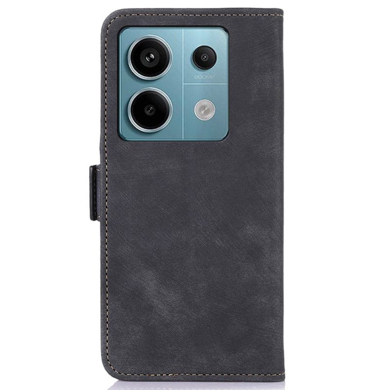 Folio Deksel Poco X6 5g Vintage Abeel Beskyttelse Deksel