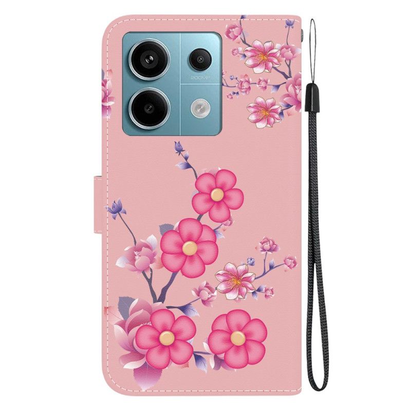 Folio Deksel Til Poco X6 5g Sakura-rem