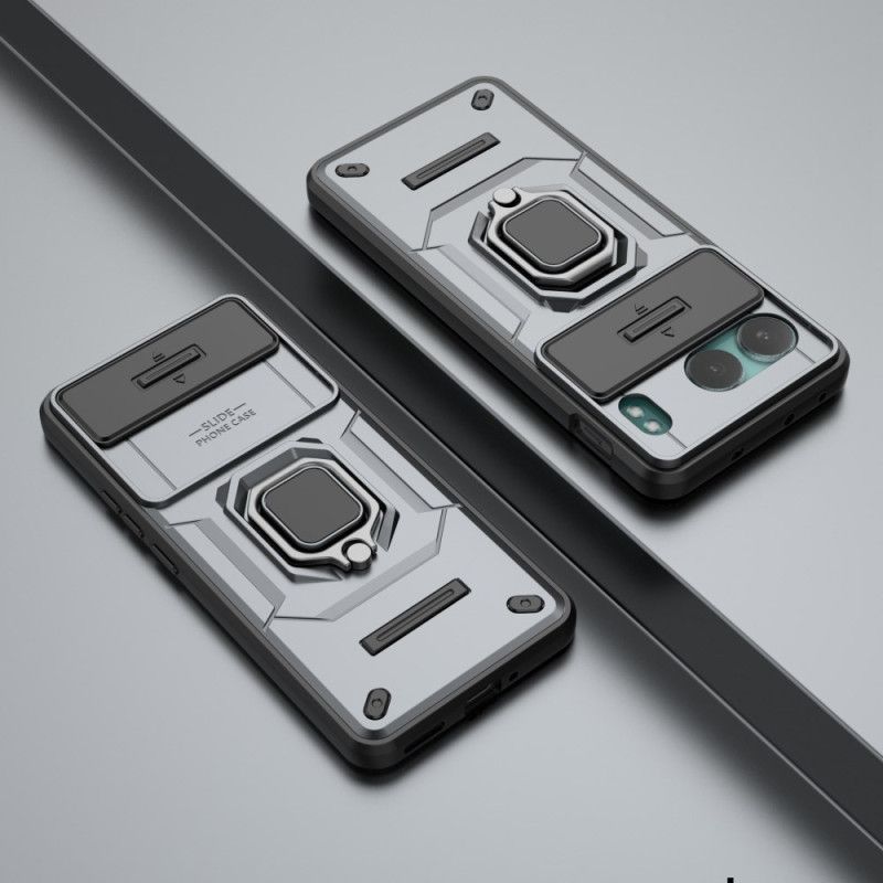 Deksel Oneplus Nord 4 Slitesterk Ring Med Linsebeskytter