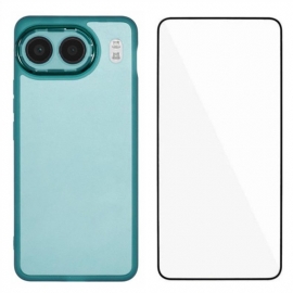 Deksel Oneplus Nord 4 Tonet Skjermbeskytter I Herdet Glass