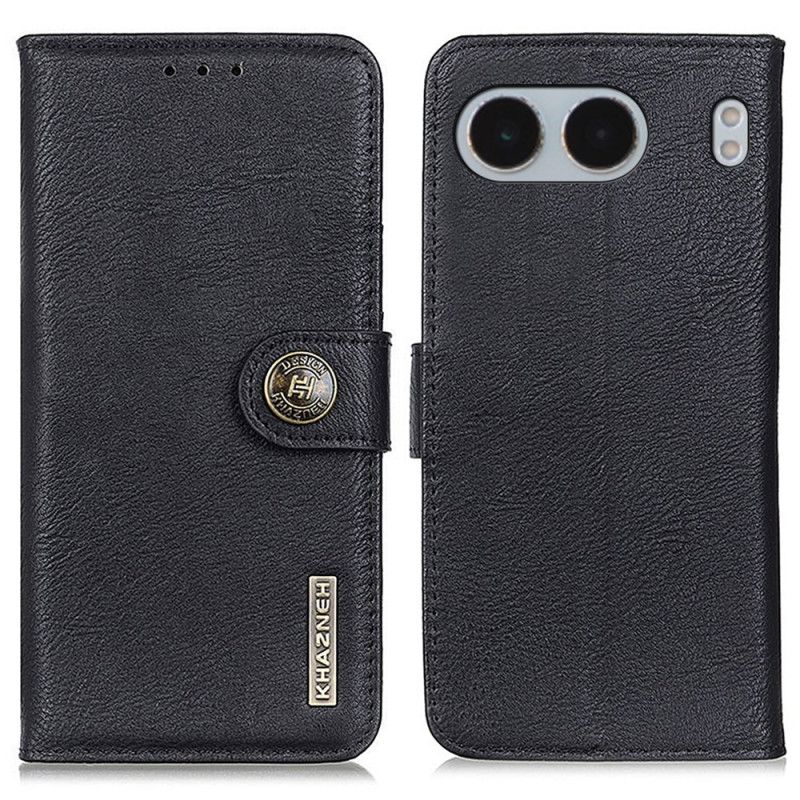 Folio Deksel Oneplus Nord 4 Khazneh Beskyttelse Deksel