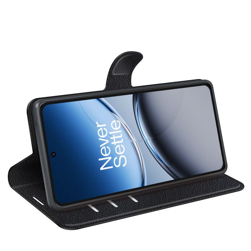 Folio Deksel Oneplus Nord 4 Litchi-imitasjonskinn