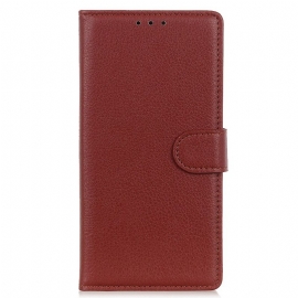 Folio Deksel Oneplus Nord 4 Tradisjonelt Kunstskinn Beskyttelse Deksel