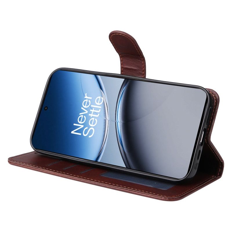 Folio Deksel Til Oneplus Nord 4 Enkel Stropp I Kunstskinn