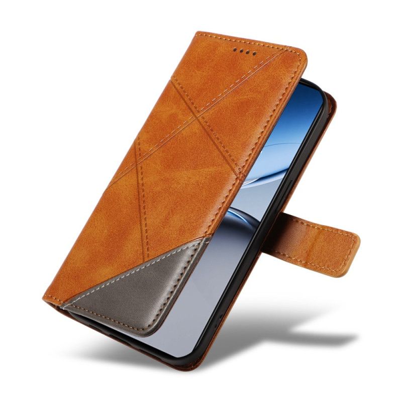 Folio Deksel Til Oneplus Nord 4 Geometrisk Linje