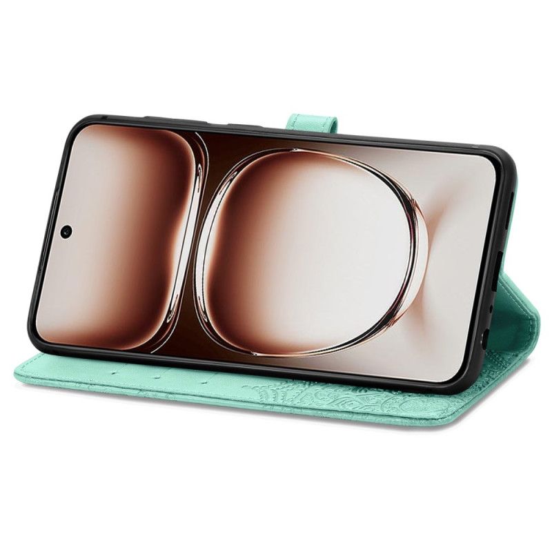 Lærdeksel Folio Deksel Oneplus Nord 4 Barokk Mandala