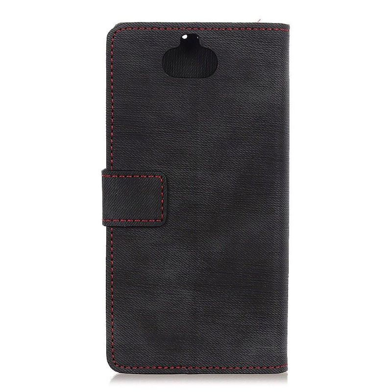 Case Til Sony Xperia 10 Plus Stofftrekk Med Sømmer