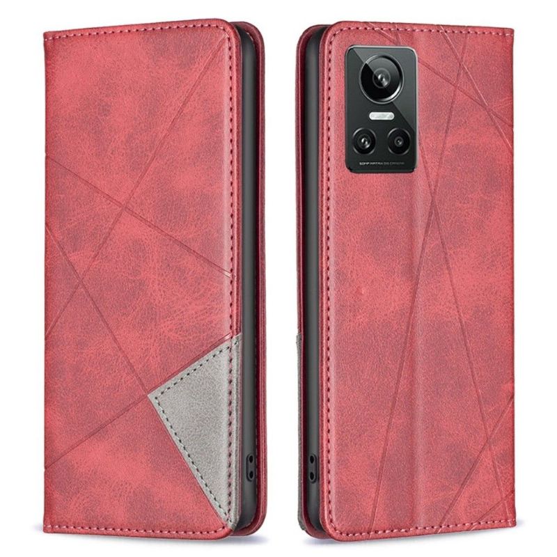 Folio Deksel Til Realme GT Neo 3 Célinia Style Skinnkortholder