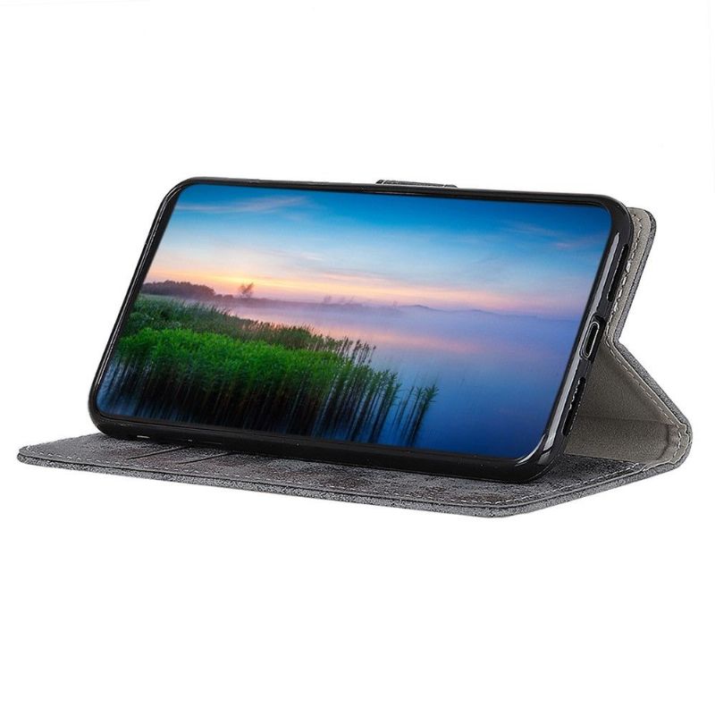 Folio Deksel Til Samsung Galaxy A03 Core Cyrius Faux Leather Vintage