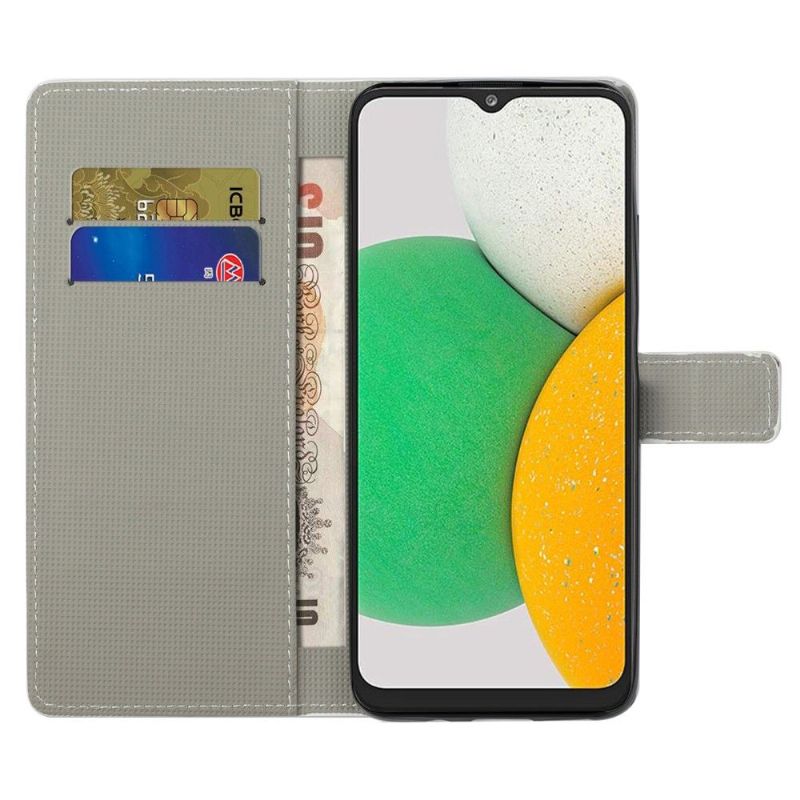 Folio Deksel Til Samsung Galaxy A03 Core Paisleyblomst