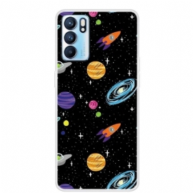 Deksel Til Oppo Reno 6 5G Illustrasjonsrom