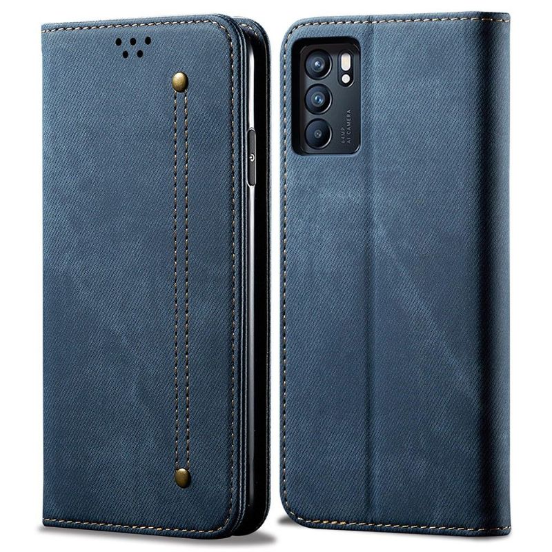 Folio Deksel Til Oppo Reno 6 5G La Giulia-kortholder