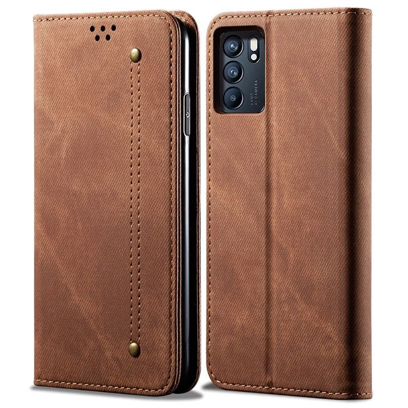 Folio Deksel Til Oppo Reno 6 5G La Giulia-kortholder