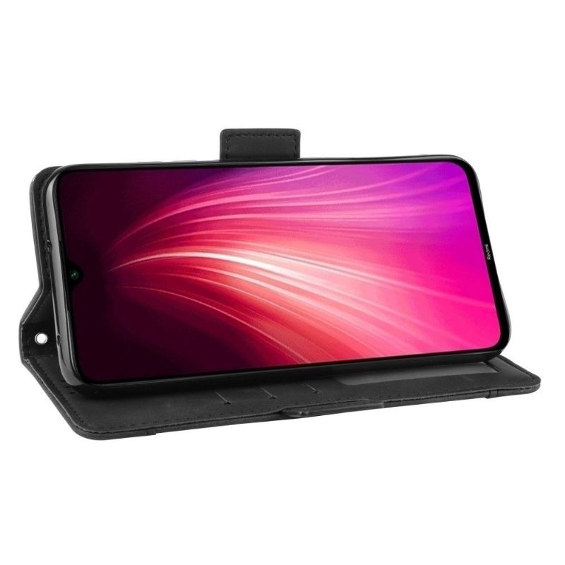 Lærdeksel Til Xiaomi Redmi Note 8T Originalitet Lommebok Lærdeksel Premium Lommebok Med Kortholder