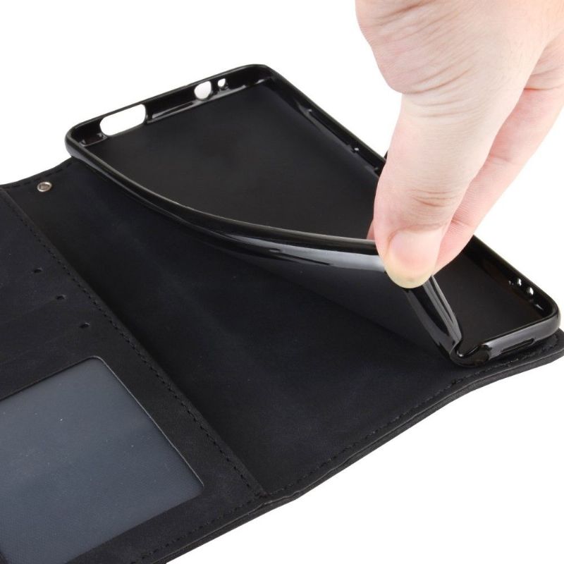Lærdeksel Til Xiaomi Redmi Note 8T Originalitet Lommebok Lærdeksel Premium Lommebok Med Kortholder