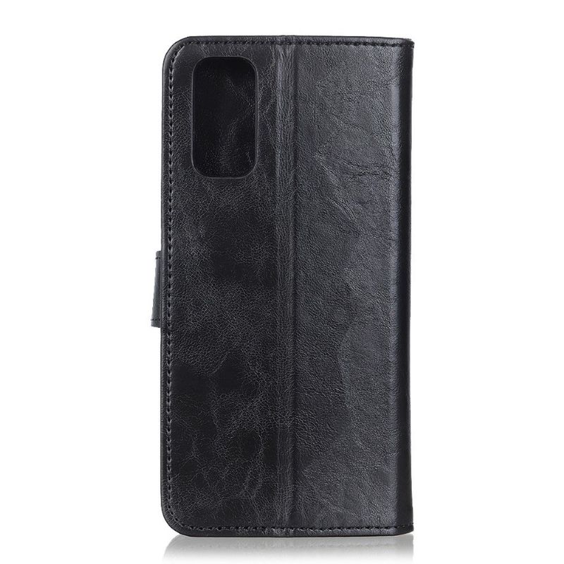 Folio Deksel Til Poco M3 Støttefunksjon For Melody Leather Effect