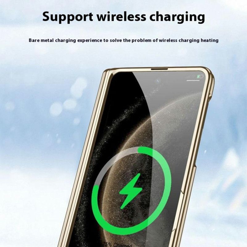 Deksel Huawei Mate X6 Gjennomsiktig Med Hengsel Og Herdet Glass Beskyttelse Deksel