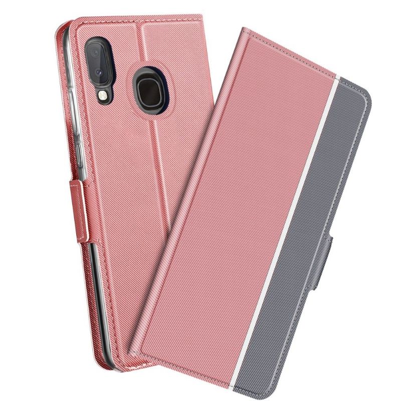 Folio Deksel Til Samsung Galaxy A20e Victoria Style Leather