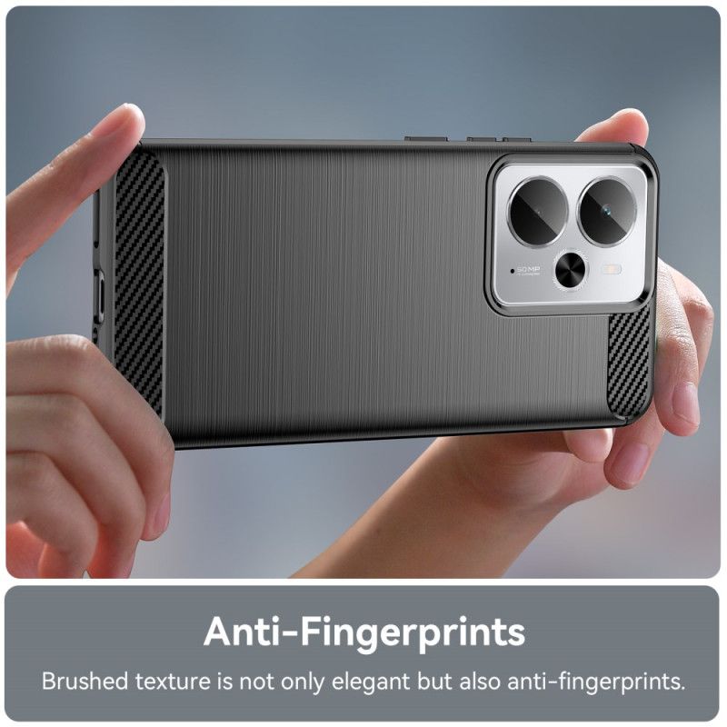 Deksel Realme 14t 5g Børstet Karbonfiber Beskyttelse Deksel