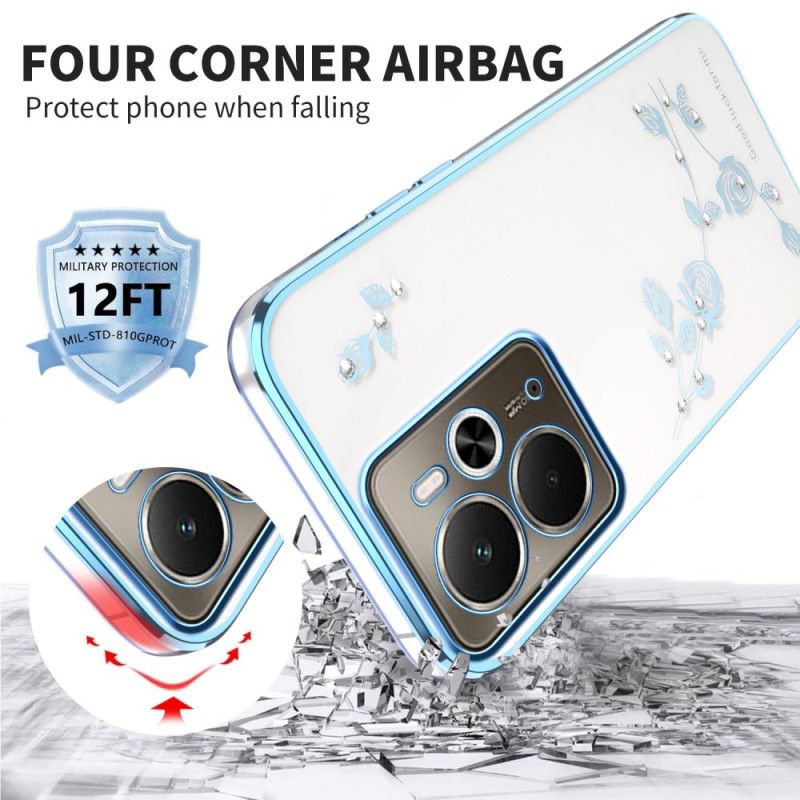 Deksel Realme 14t 5g Kadem Rhinestone Beskyttelse Deksel