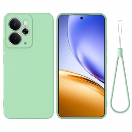 Deksel Til Realme 14t 5g Flytende Silikonrem