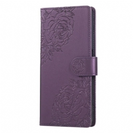 Folio Deksel Realme 14t 5g Blondeblomster Beskyttelse Deksel