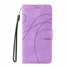 Folio Deksel Realme 14t 5g Krusning Beskyttelse Deksel