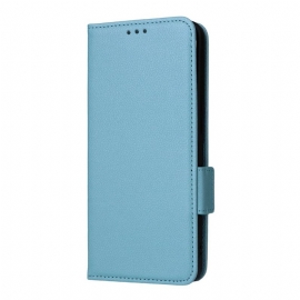 Folio Deksel Til Realme 14t 5g Litchi-tekstur Med Stropp