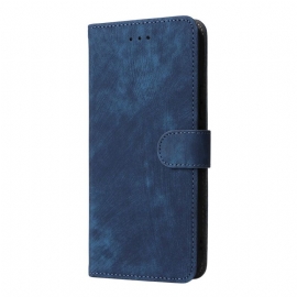 Lærdeksel Folio Deksel Realme 14t 5g Mobildeksel Rfid-beskyttelse Semsket Skinneffekt