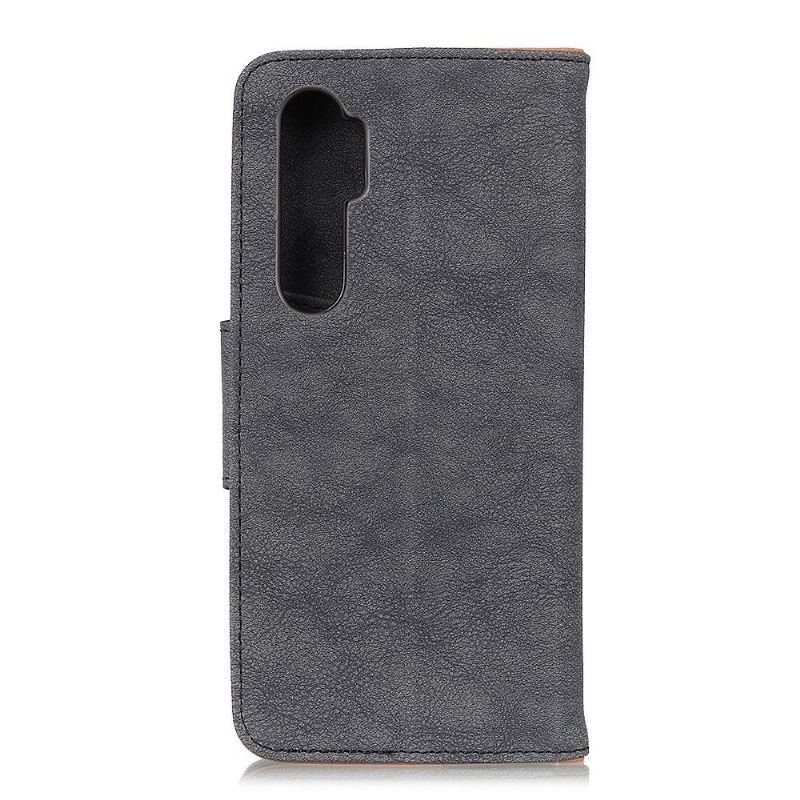 Folio Deksel Til Xiaomi Mi Note 10 Lite Edouard Faux Leather Vintage