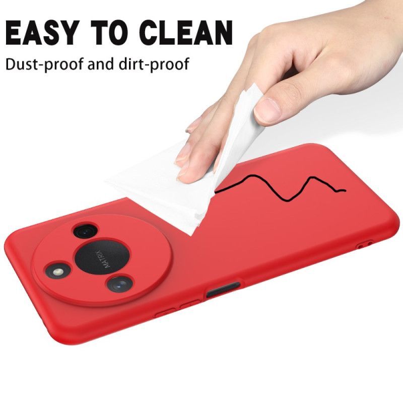 Deksel Til Xiaomi Redmi Note 14 5g Flytende Silikon Med Snor